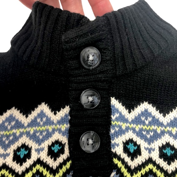 Gymboree Winter Fair Isle Cotton Galactic Sweater Size 18-24 Months - Picture 4 of 13
